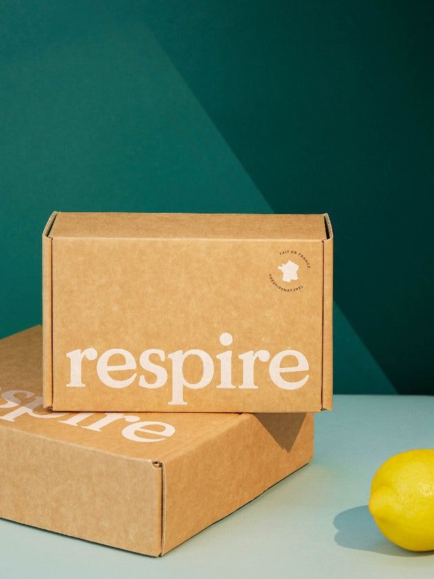 soins d'hygiène naturels respire