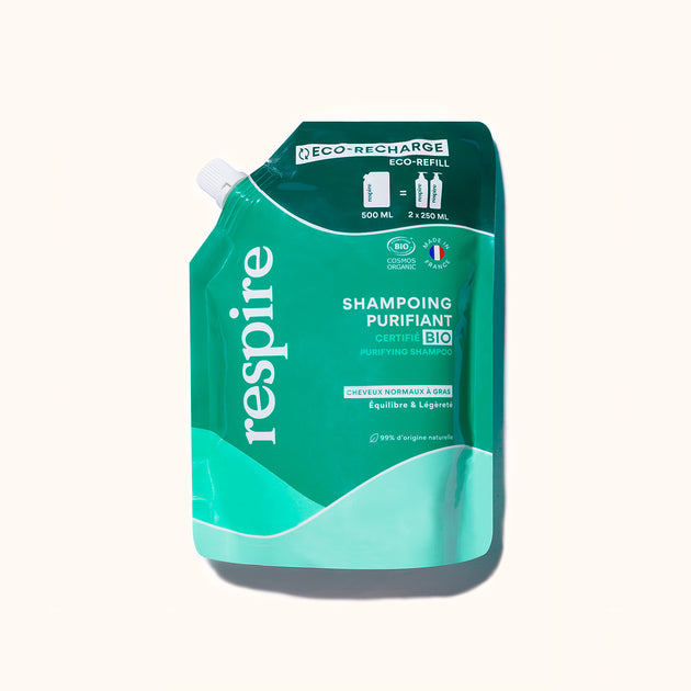 Eco-Recharge Shampoing Purifiant Certifié Bio