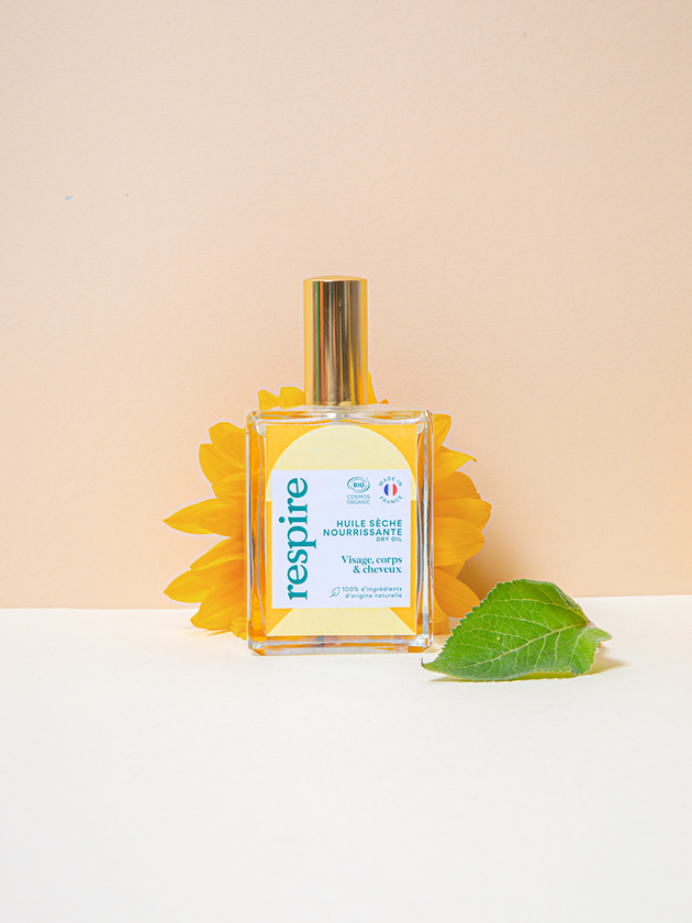 Huile Sèche Nourrissante Certifiée Bio 100ml