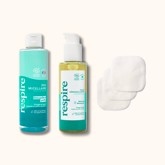 Le Kit Complet Démaquillage Certifié Bio