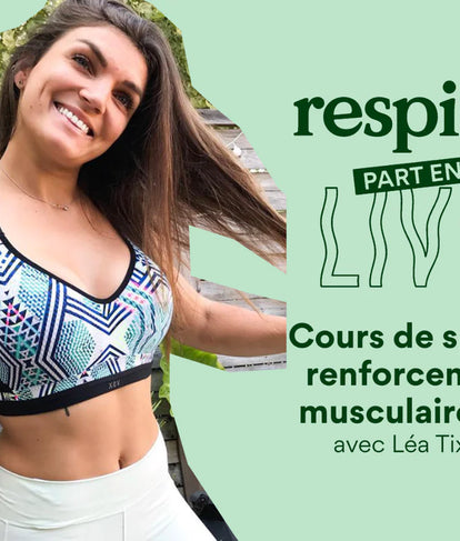 Cours de sport : renforcement musculaire avec Léa (séance 2)