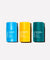 Respire Soins Naturels et Mimétiques Routine Cosmétique Solide Déodorant Stick Fleur de Coton et Douceur Monoi et Menthe Eucalyptus Respire