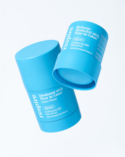 Kit Recharge Déodorant stick Fleur de Coton