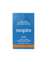 Crème Riche Hydratation Intense - Echantillon 2mL - Respire