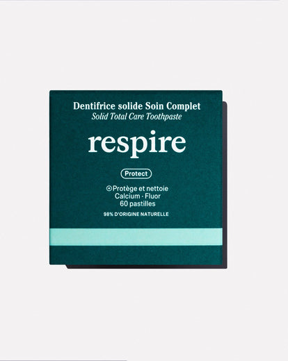 Dentifrice Soin Complet solide et sa recharge - Respire