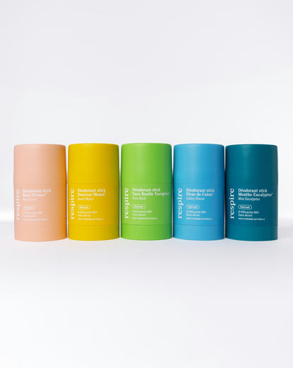 Déodorant stick Yuzu Basilic Énergisant - Respire