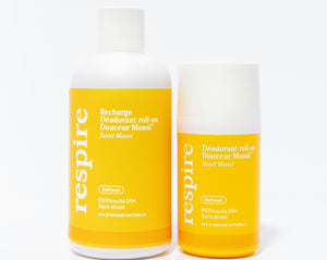 Kit Découverte Déodorant roll - on Douceur Monoï - Respire