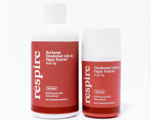 Kit Découverte Déodorant roll - on Figue Fraîche - Respire