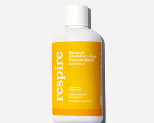 Recharge Déodorant roll - on Douceur Monoï - Respire
