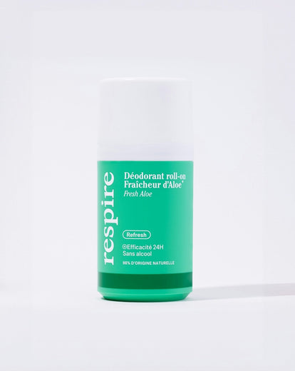 Recharge Déodorant roll - on Fraîcheur d’Aloe - Respire