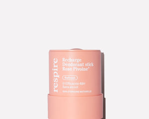 Recharge Déodorant stick Rose Pivoine - Respire