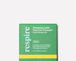 Shampoing solide doux Lait d’Amande - Respire